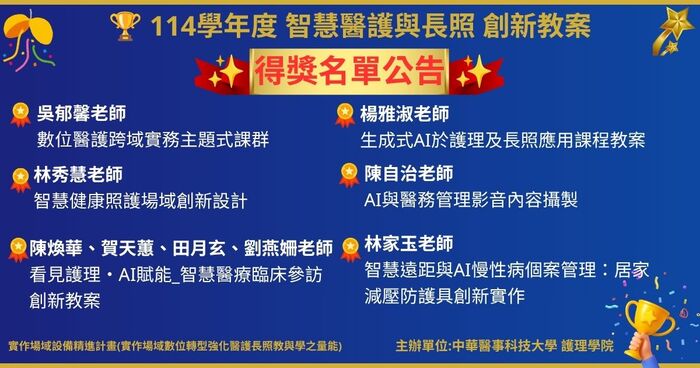 教案得獎名單圖片